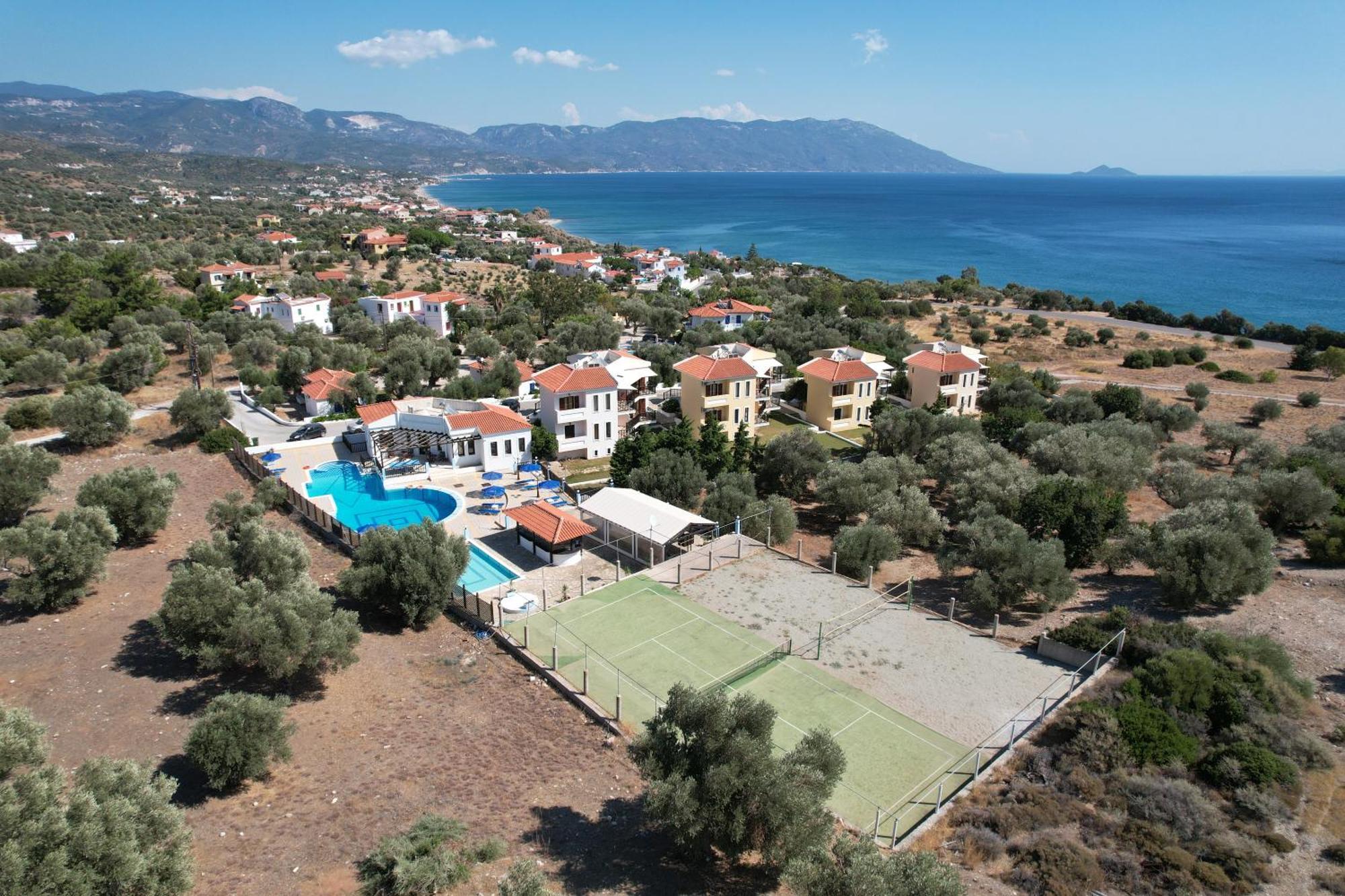 Kyma Hotel Marathókambosz Kültér fotó