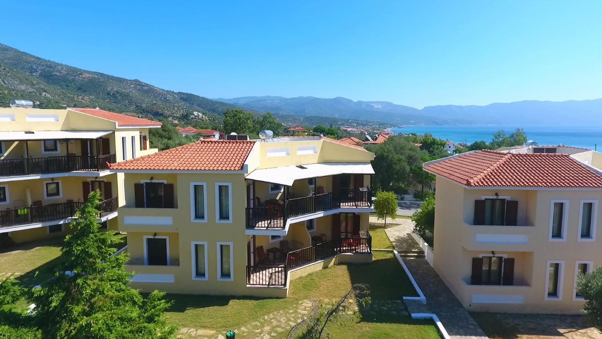 Kyma Hotel Marathókambosz Kültér fotó