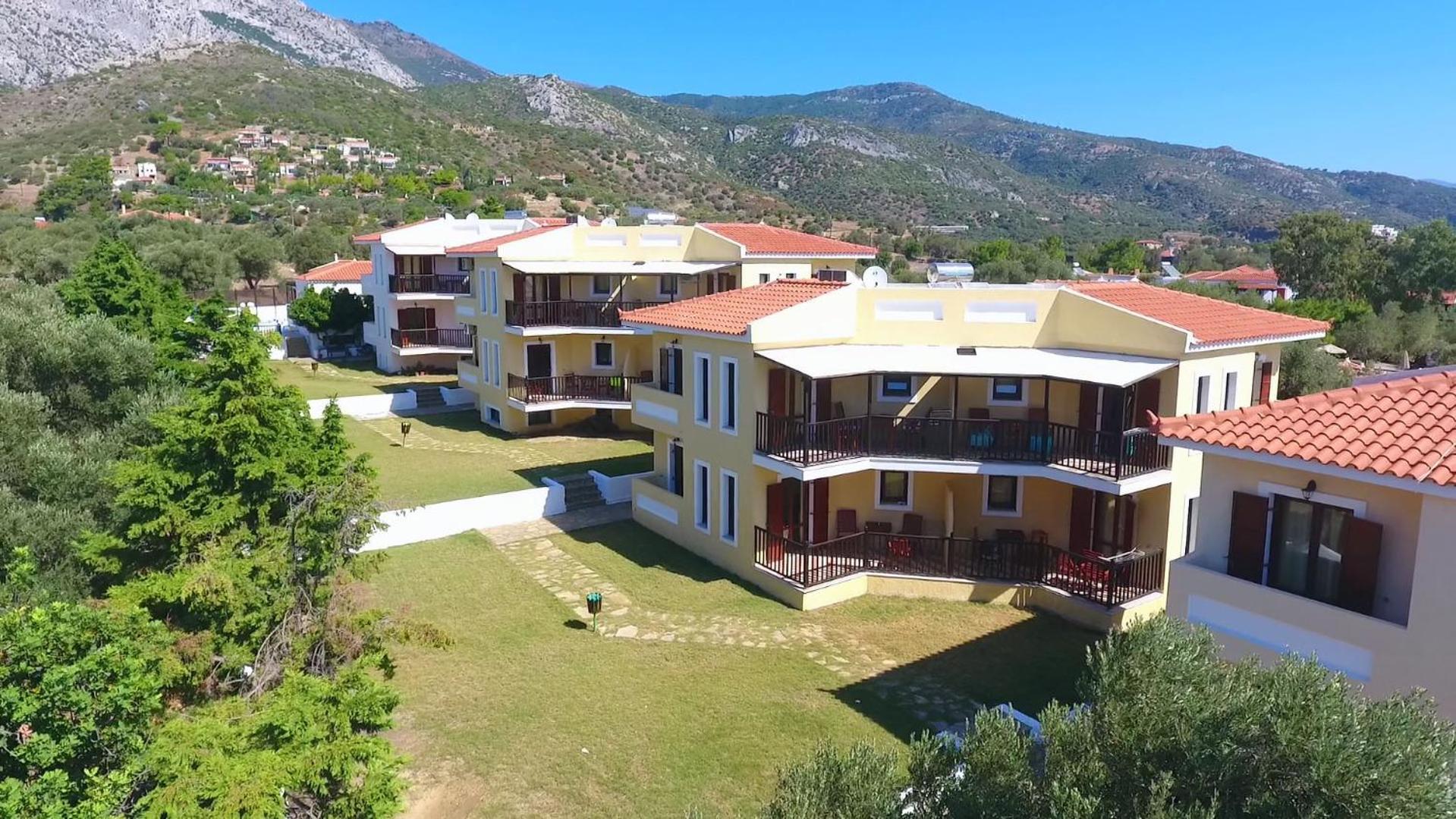 Kyma Hotel Marathókambosz Kültér fotó
